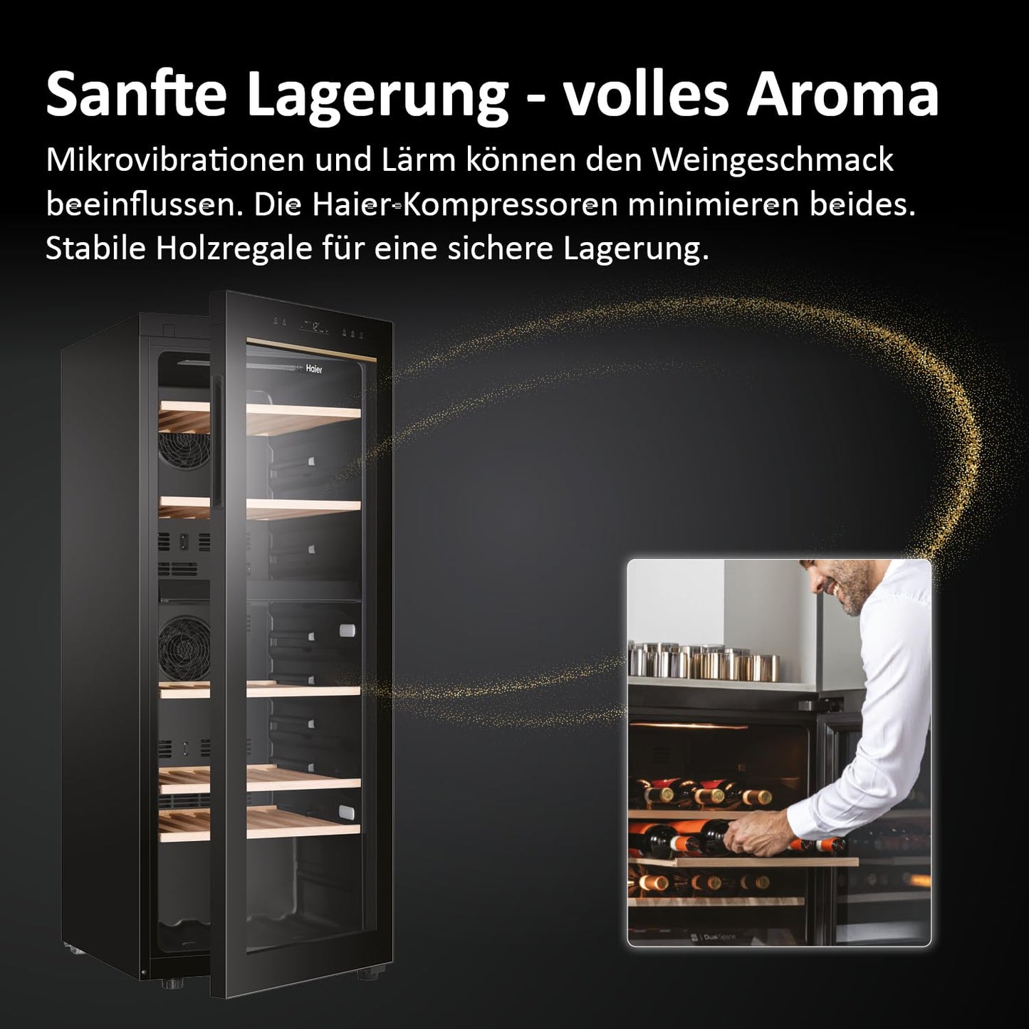 Haier 50 Serie 5 Weinkühlschrank – 79 Flaschen